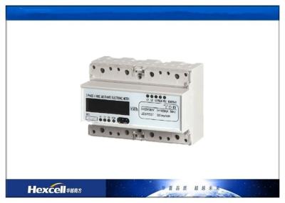 China Multi-Rate Electronic DIN Rail Energy Meter Complying with Standard DIN EN50022 for sale