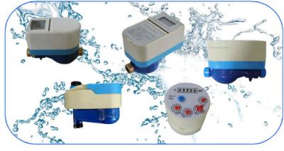 China HEXCELL Prepaid Water Meter , IC Card Digital Electrical Smart Water Meter for sale