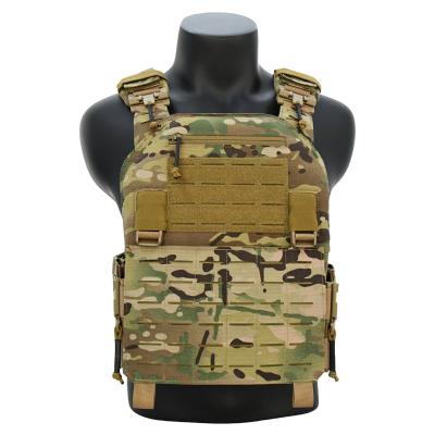 China Carry Front Plates and Rear GAF 1050D Multicam Plate Carrier Nylon Tactical Laser Cut Outdoor Molle Chaleco Tactico Tactical Vest for sale