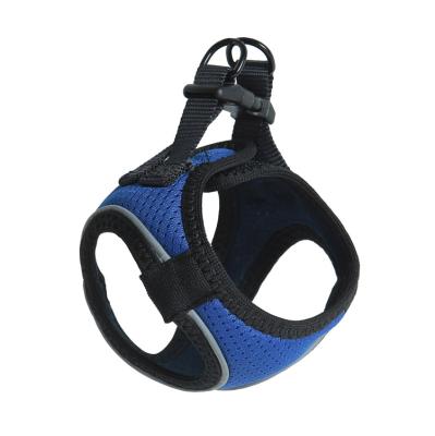 China Midepet Amazon Top Sale Dog Chest Vest Padded Reflective Dog Harness Set Comfortable Adjustable Mesh Harness for sale