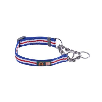 China Hot Selling Dogs Midepet Metal Hardware Fashion Design Chain Metal Buckle Dog Training Collar for sale