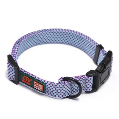 China Best Selling Dogs Fashion Design Soft Padded Collar Dog Print With Luxury Durable Pet Puppy Collar for sale