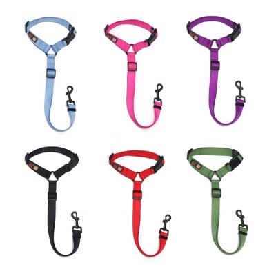 China Midepet Dogs Adjustable Pet Car Seat Belt Dog Leash Lead Dog Seat Belt Adjustable Dog Seat Belt for sale