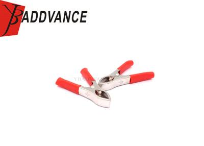 China Unique Bargains Insulated Electric Battery Alligator Clip Clamp Red Black 3 Inch Long for sale