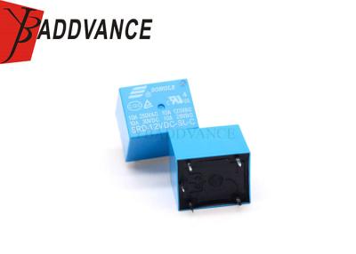 중국 Mini 12V DC 250VAC 10A 5 Pin Blue Automotive Songle Electric Power Relay SRD-12VDC-SL-C 판매용