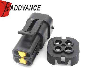 China 4 Pin Waterproof Electrical Automotive Housing Connector with Terminals for sale