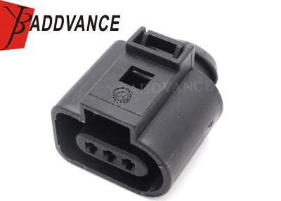 China 1.5mm Sealed 3 Way Camshaft Sensor Connector 1J0 973 703 1J0973703 Black Color for sale