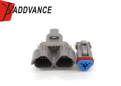 China 3 Pin Receptacle Deutsch Automotive Connectors With 120 Ohm Resistor DT04-3P-P007 DT06-3S-P006 for sale