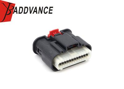 China 24 Pin Female Pa66 Gf20 Auto Wire Harness Connectors for sale