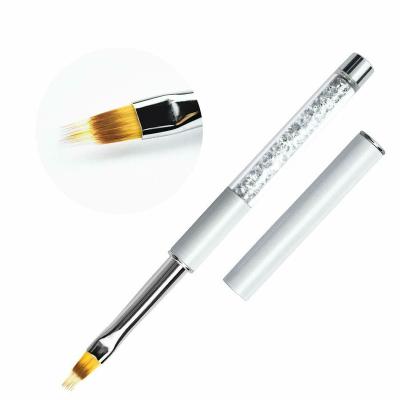 China NAIL Gel Nail Gradient Ombre Painting Pen Art Drawing Brush - Faux Stone Handle Tool for sale