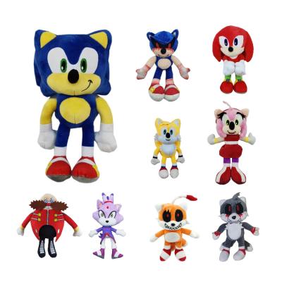 China Custom Customized Branded Toy Super Sonic Plush Toy Sonic Mouse Sonic Hedgehog Breez Kerim Rabbit Doll for sale