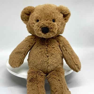 China Brown Oscar Bear Doll Stuffed Animal Soft Plush Toys Logo Christmas Birthday Gift Valentine's Day Custom Made 30cm High Quality Custom Made for sale