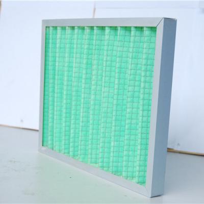 China Excellent Filtration Hot Sale QIEXEIN Primary Efficient Filter G3 Catechin Bent Filter For Air Conditioner Shield Cleaning Room for sale