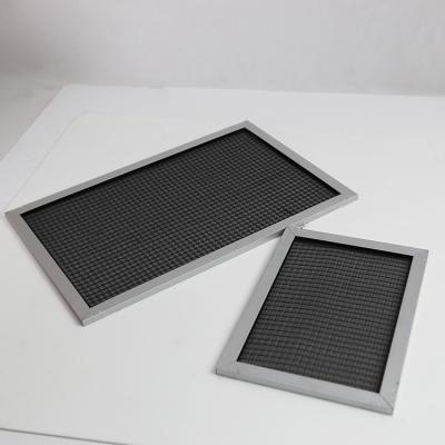 China Air filtration system activated carbon filter hvac pm2.5 systems air filter aluminum primary air cotton filter for sale