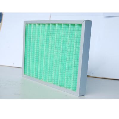 China Air Purifying Efficient Folded Filter Paper Roll Primary Filtering G4 Stand Fresh Air Filter for sale