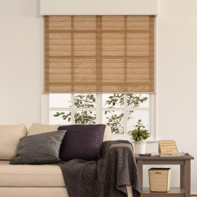 China Rustic Cordless Light Filtering Roller Shades For Indoor for sale