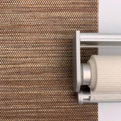 China Water Resistant Unique Design Windows Blind Roll Blackout Wallpaper Woven Fabric With 100% Safety for sale