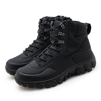 China CUSHIONING Men Mid-Ankle Boot Waterproof Military Tactical Rise Work Boots Combat Hunting Boots For Outdoor for sale