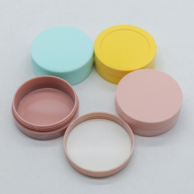 China 2021 new design 60g matte gray plastic cosmetic face packaging jar custom pp cream cosmetic for sale