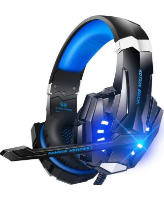 China EACH Neckband KOTION Pro Gaming Headsets G9000 Blue Plated 3.5mm for sale