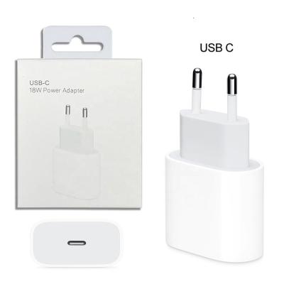 China 20W Mobile Phone PD USB-C Power Adapter Charging MHJE3ZM EU Mobile Phone Wall Fast Charger For iPhone 11 Pro Type-C Max 12 For Apple for sale