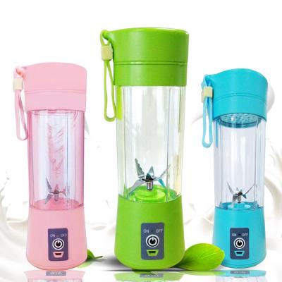 China Electric Smoothie Juice Maker Blender Machine Mini USB Car 6 Blades Squeezer Fruit Juicer Portable Home Travel for sale