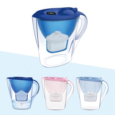 China Hotel Kettle Household Kitchen Water Filter Pitcher Water Pitcher Filter Ozone Purification Osmosis Dispenser Portable Drinking Water Jug for sale