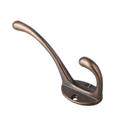 China Customized Viable Color Modern Furniture Hanger Zinc Alloy Hook For Clothes Coat for sale