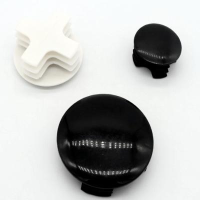 China Tube Plastic Mount Profile End Plugs Square Tubing Pipes Covers Plastic End Caps For Steel Tube for sale