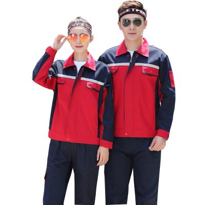 China Latest Cotton Fashion Working Clothes Construction Shirt Mechanics Safety Pants Work Clothes Uniform for sale