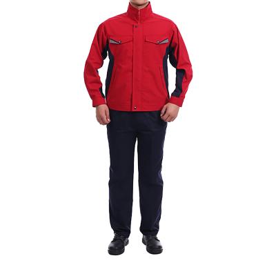 China Cotton 2021 cheap man suit red flame retardant working uniform clothes for have to work signal work clothes for sale