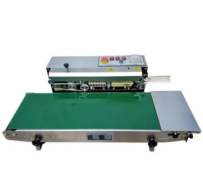 China FR-770-300 Multi-Function Plastic Foil Bag Heat Continuous Food Sealing Machine for sale