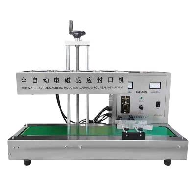 China GLF-1800 Automatic Continuous Food Induction Sealer Heat Aluminum Foil Sealing Machine for sale