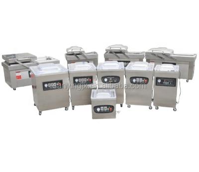 China DZ-500/2SB Food Ready Food Plastic Bag Double Chambers Vacuum Packing Machine for sale