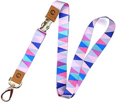 China Fashionable Detachable ID, Wallet and Cell Phone Lanyard for Neck and Wrist, Functional Fashion Strap Key Chain Holder for sale