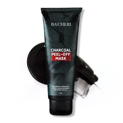 China Factory Price Bamboo Charcoal Moisturizer Ripping Face Mask Custom Black Skin Anti-Aging Charcoal Off Face Mask for sale