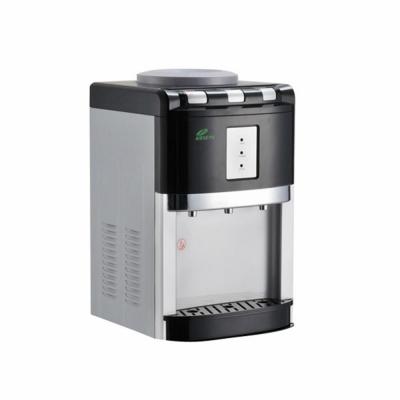 China Hotel TUV APPROVAL Compressor COOLING Hot and Cold Water DISPENSER Desktop Tabletop Type Water Dispenser for sale