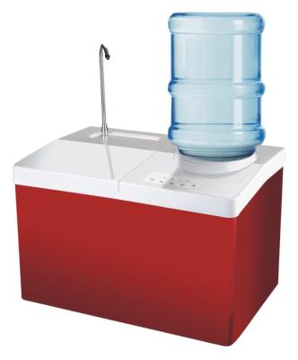 China Countertop Cooled Ice Machine And Water Dispenser 590*390*440mm for sale