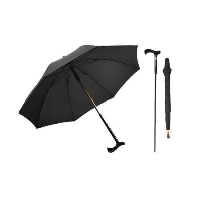 China wholesale for old people safety customized Crutch umbrella zu verkaufen