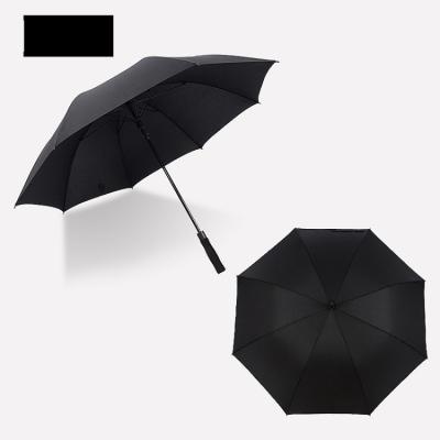 Cina 30''x8k Big size low MOQ straight umbrella with logo print custom golf umbrella in vendita