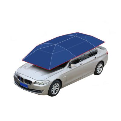 China Remote Control Automatic Car Umbrella Shade SHUNJIE SJCU03 Outdoor Car Protection for sale