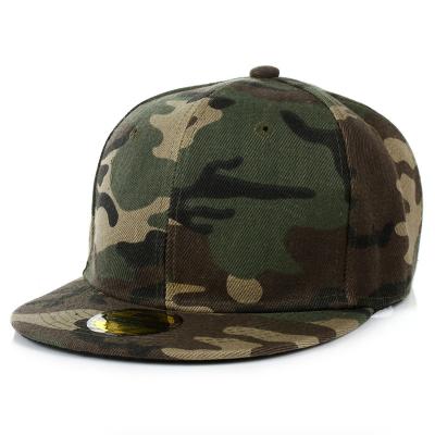 Cina Quality factory price cotton camouflage snapback cap in vendita