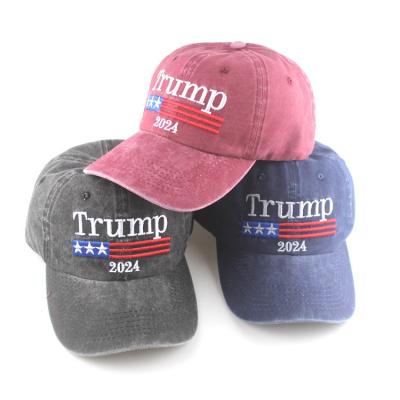 Cina Cheap donald trump hats 2024 bulk trucker baseball cap in vendita