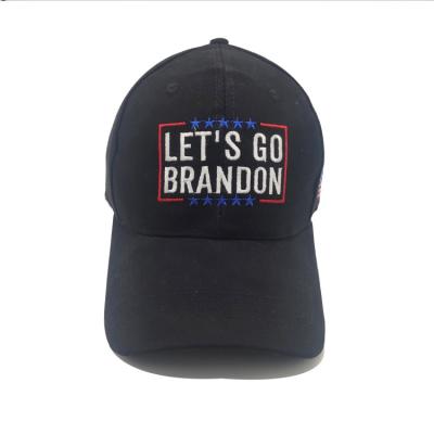 China Hot Sale Embroidered Baseball Cap Let's Go Brandon Hat Fast Shipping à venda