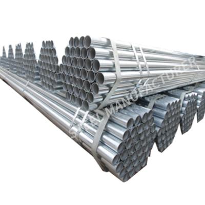 China Structural Pipe 5 Inch Galvanized Steel Tube EMT Conduit Hot Dip Galvanized Steel Pipe for sale