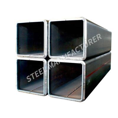 China Black Annealed Steel Pipe Section Good Quality Structural Pipe Lowest Price / Hollow Welded Steel Tube Square for sale