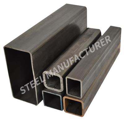 China Structure Carbon Steel Pipe Square / Rectangular Steel Tube Profile 50 X 20 X 2mm Price for sale