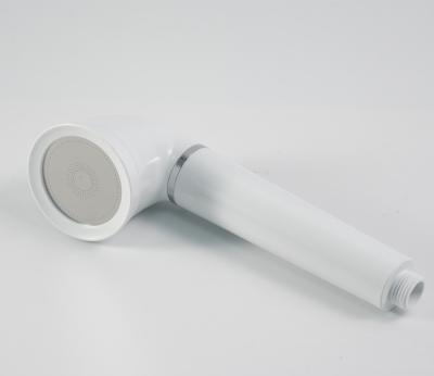 China Without Slide Bar China Manufacturer Bathroom White Handheld Shower Head With Filter Cotton for sale