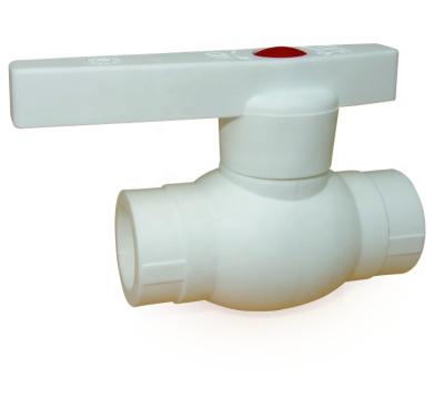 China General Water Control PP/PVC Mini Plastic Irrigation Water Pipeline Ball Valve for sale