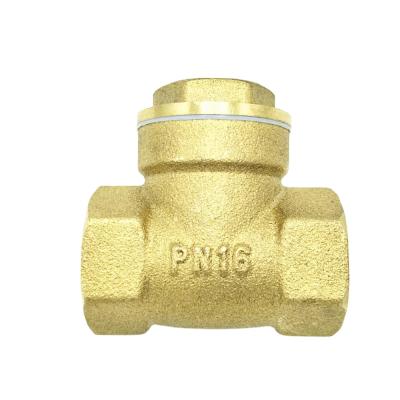 China DR 6011 NPT Bsp General Brass Swing Horizontal Check Valve for sale